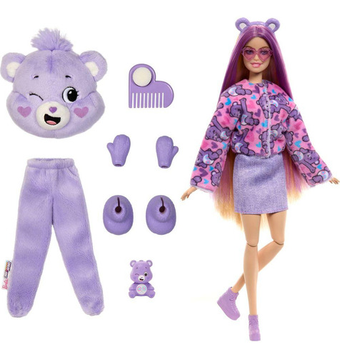 Barbie Cutie Reveal Ursinhos Carinhosos Carinhosa - Mattel