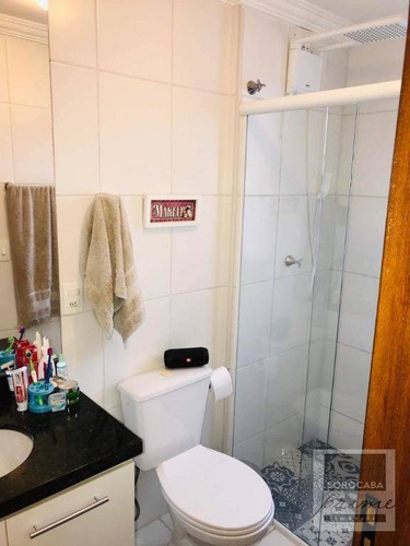 Imagem 8 de 9 de Apartamento Com 3 Dormitórios Para Alugar, 73 M² Por R$ 2.200/mês - Jardim Gonçalves - Sorocaba/sp - Ap0244