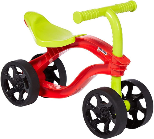 Scooter Little Tikes Triciclo Pata Pata Andador Color Rojo