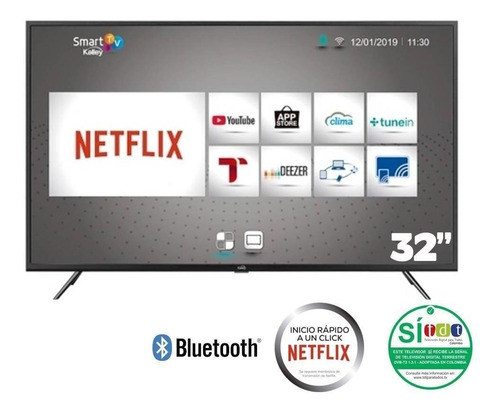 Televisor Kalley 32 Smartv K-led 32 Hdst2 Led-negro