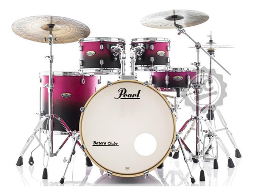 Bateria Pearl Decade Raspberry 22,10,12,16 Shellpack