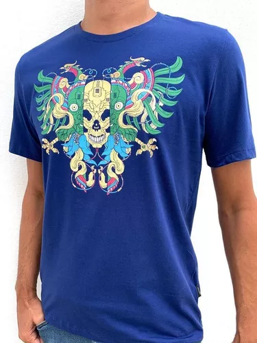 Camiseta Cavalera Azul - Compre Agora