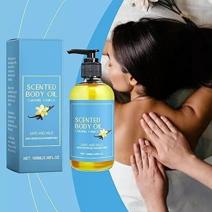 Aceite Corporal Orena Vainilla Y Caramelo,1pc