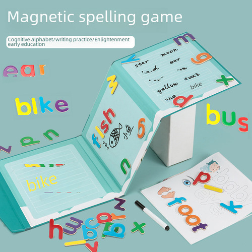 Juego De Ortografía Magnética Dd Fun, Magnético Estilo Libro