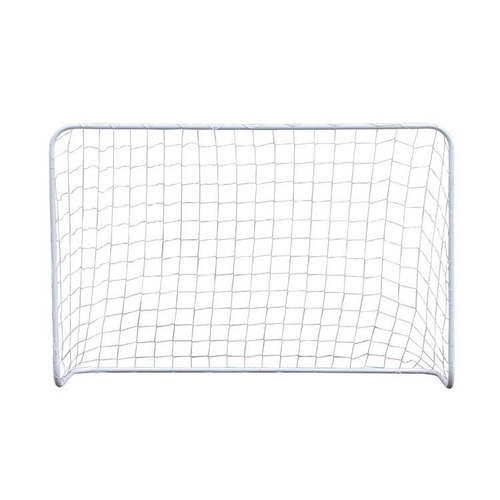Imagen 1 de 8 de Arco Futbol Metal Caño Red Desarmable Ez Life 1.83 X 1.22