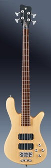 Warwick Streamer Std 4c Natural Satin - Bajo Electrico
