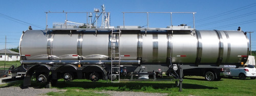 Imagen 6 de 14 de Vdo Semi Tanque De Acero Inoxidable 42.000l 3 En Tandem 0-km