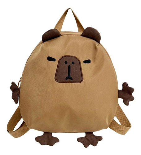 Mochila escolar marrón carpicho 38cm x 33cm 8206