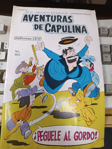 Cómic Aventuras De Capulina 802