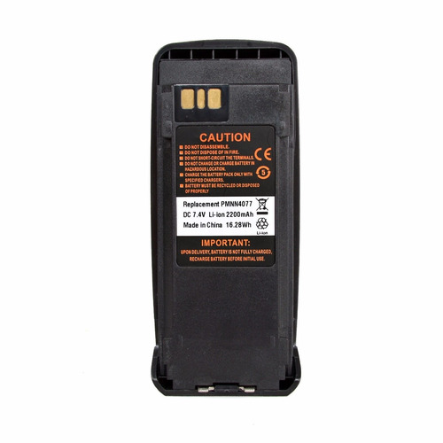Pmnn4077 2200mah Li-ion Para Motorola Xpr6300 Xpr6350 Dp3400