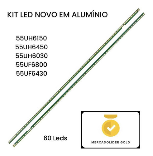 Barramento Led 55uh6030 55uh6090 55uh6150 55uh6450 55uf6800