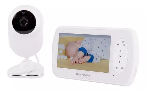 CAMARA MONITOR BEBE INALAMBRICA CON MICROFONO Y VISION NOCTURNA