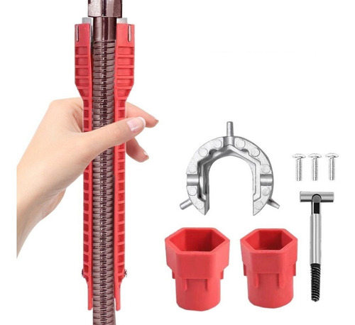 Herramienta Fontanería Para Fregadero Con Llave Mágica Pa