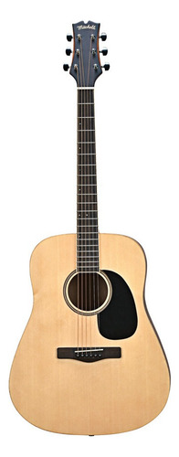 Violão acústico Mitchell Element ME1 para destros natural pau-rosa satin
