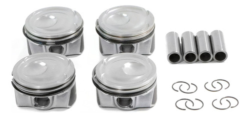 Kit De 4 Pistones Y Anillos Para Ford Focus Mustang Lincoln