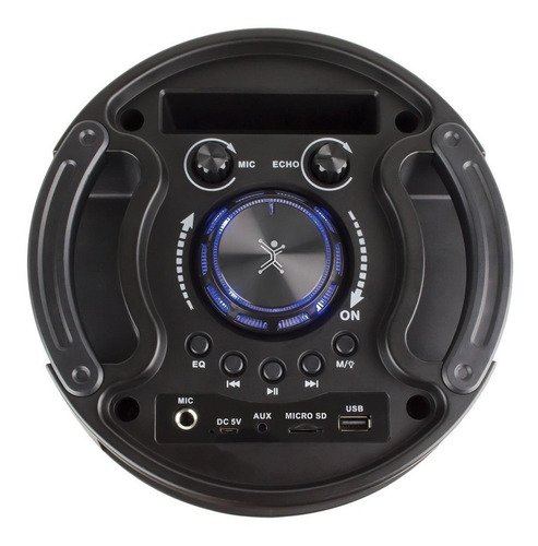 Alto-falante Perfect Choice Blare PC-112938 portátil com bluetooth preto