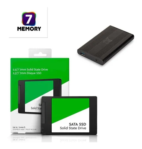 Ssd 240gb C adaptador pendrive 16gb Frete gr tis