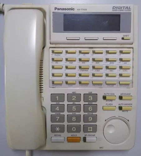 Teléfono fijo inalámbrico Panasonic KX-TGB110LAB Negro y blanco