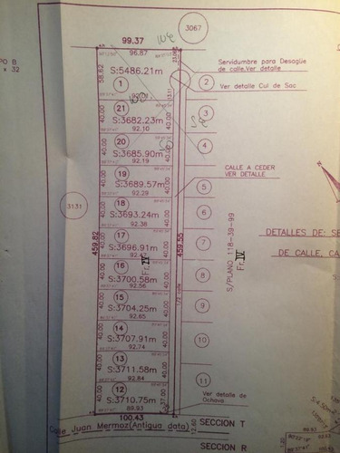 Imagen 6 de 6 de Lote En Venta Zona Las Chacras Mermoz Al 2200 Ingeniero Maschwitz Lote 16