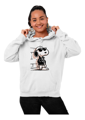Sudadera Con Gorro Snoopy Siempre Cool
