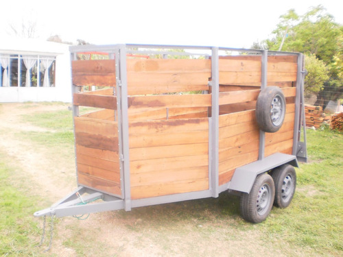 Vendo Trailer Doble Eje Para Caballo