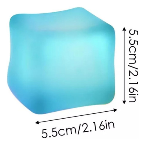 Para Para 2024 3 Piezas Nee Doh Cube, Juguete Antiestrés