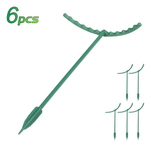A Estacas De Soporte For Plantas Con Flores En Macetas, 6