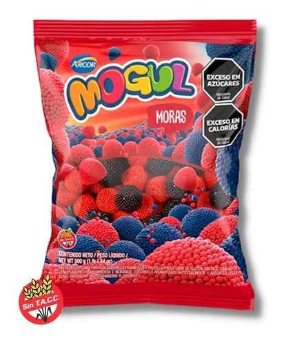 Gomitas Mogul Moras X 500g 