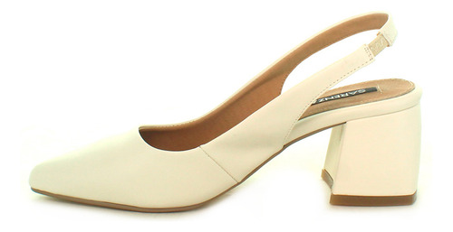 Zapatillas Con Tacon Sarenza Con Elastico N