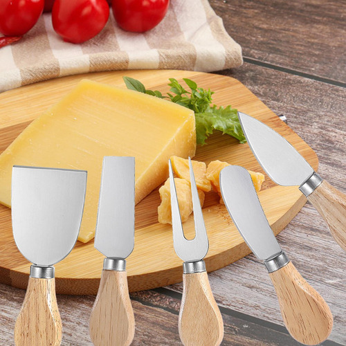 3 Juego De 5 Cuchillos Para Queso, Cuchillos Para ,