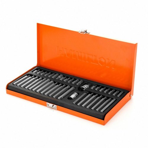 Juego Puntas Torx Multiestria 40 Pcs Caja Cv Hamilton Jt40