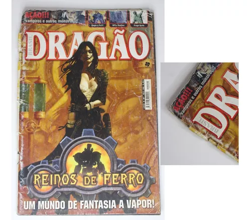 Revista DRAGÃO BRASIL está fazendo Revistas de RPG na !