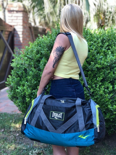 Imagen 6 de 10 de Bolso Everlast Original Urbano 26216 Viaje Gimnasio Gym Flex