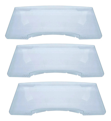 Kit Com 3 Tampas Gaveta Freezer Electrolux Fe18/ Fe22/ Fe26