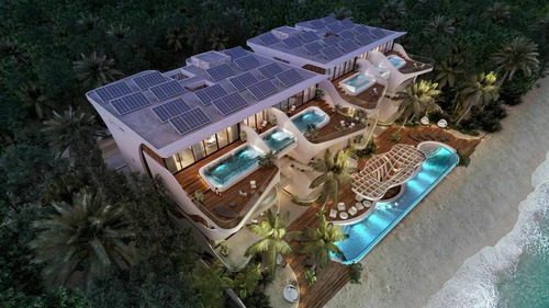 Condo Con Alberca Frente Al Mar, Pool Bar, Tecnología Ecológ