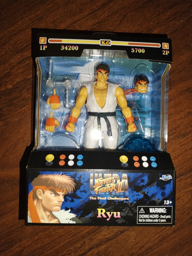 Figura Ryu Street Fighter Jada Toys (Usado)