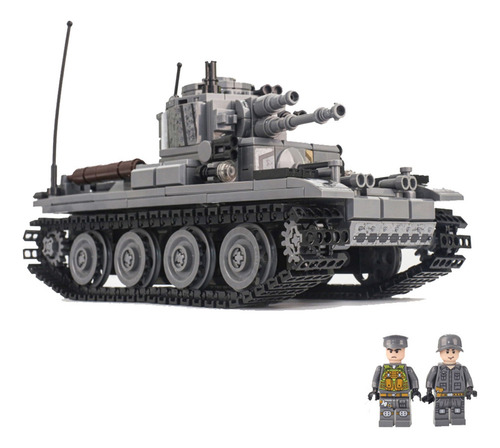 Minibuild Building Blocks Juego Tanques Militares Y Sold [u]