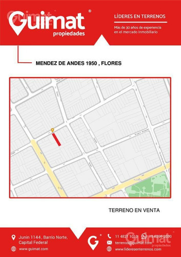 Imagen 3 de 12 de Terreno - Flores - Lideres En Terrenos - Guimat Propiedades