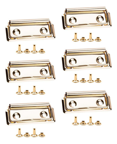 Para 6x Clips Para Portapapeles Abrazadera De Portapapeles