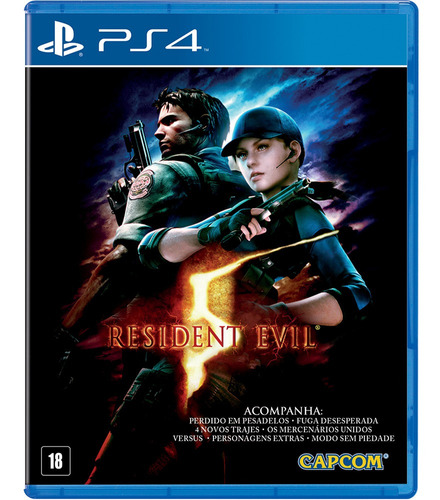 Resident Evil 5  Resident Evil Standard Edition Capcom PS4 Físico