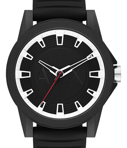 Funda De Silicona Para Hombre Watch Ax Armani Exchange Ax252