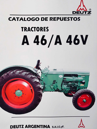 Manual De Repuestos Tractor Deutz A46 A46v