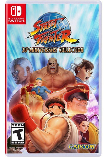 Street Fighter 30th Anniversary Collection Novo Switch