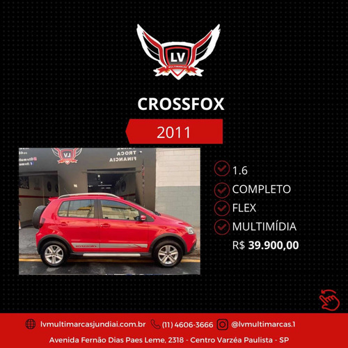 Imagem 4 de 14 de Volkswagen Crossfox 2011 1.6 Vht Total Flex 5p