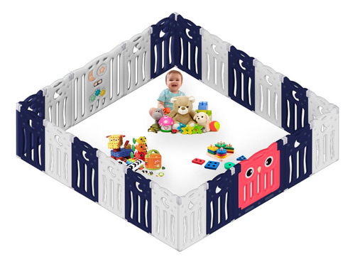 Corralito Infantil Para Área De Juegos Plegable 18p | Kiddo®