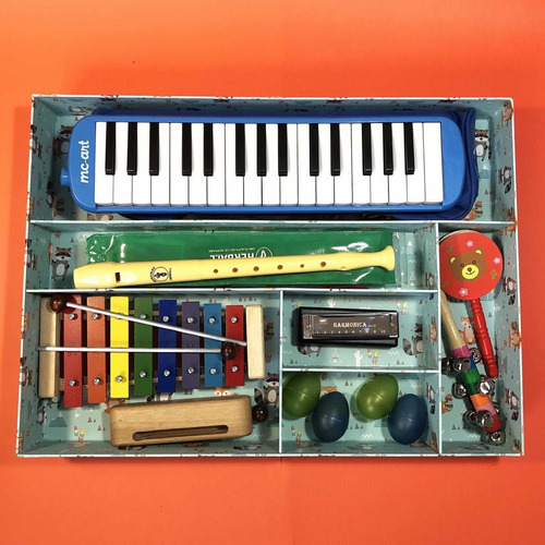Hazoo Instruments. Kit De Instrumentos Musicales Infantiles 