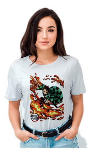 Playera Kimetsu No Yaiba Demon Slayer