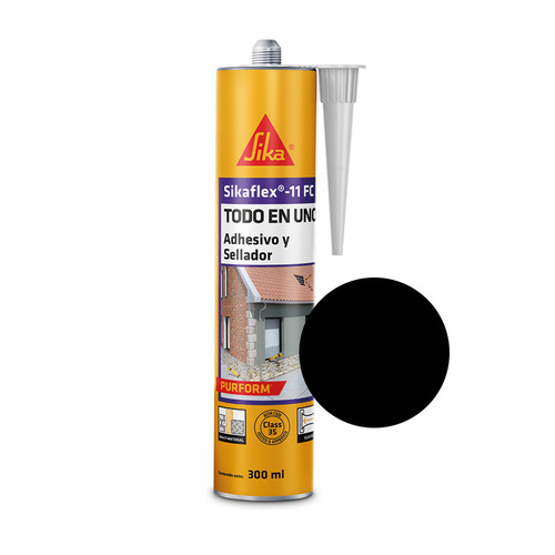 Sikaflex 11fc Sellante Y Adhesivo Poliuretano Negro 300ml