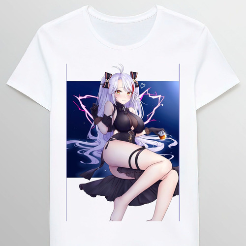 Remera Sexy Prinz Eugen Lewd Azur Lane Girls 110174702