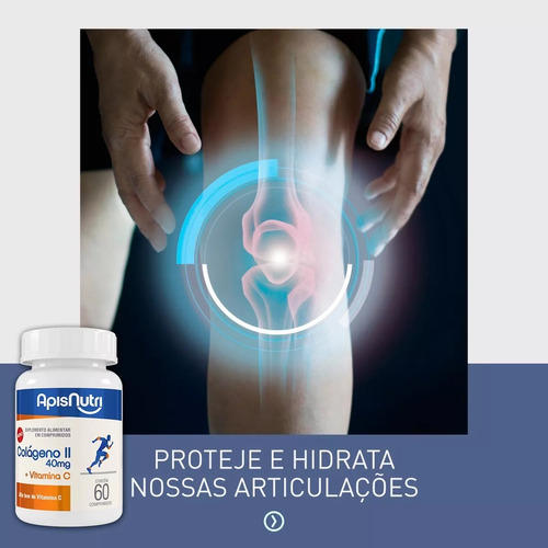 2x Cartilagem Uc2 Colágeno Tipo 2 + Vitamina C Super Oferta